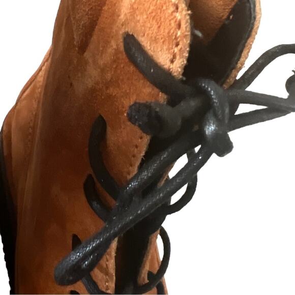 Rag & Bone Sloane Suede Platform Lace Up Combat Boots Size 41 - Picture 7 of 16